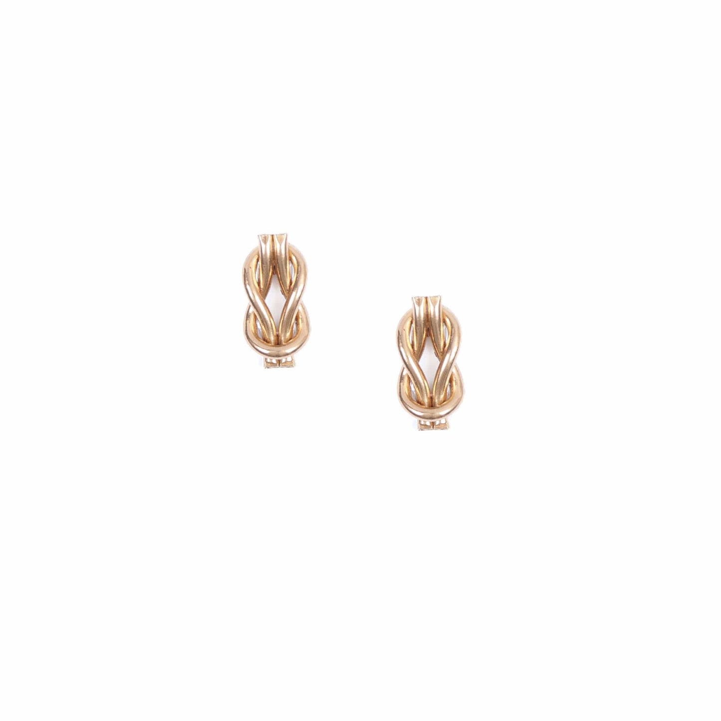 Mini Sailor Knot Stud Earrings