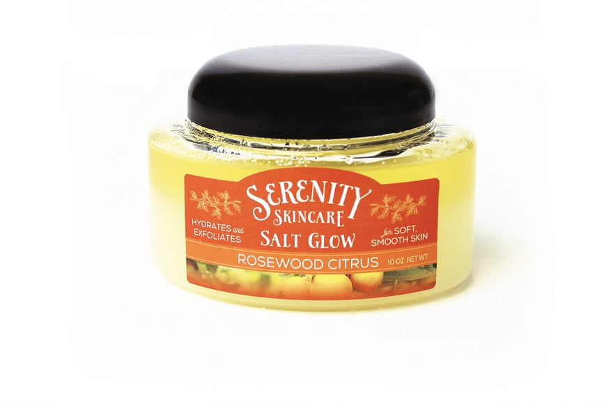 Rosewood Citrus Exfoliating Scrub –  Citrus Salt Glow | Serenity Acres Farm™