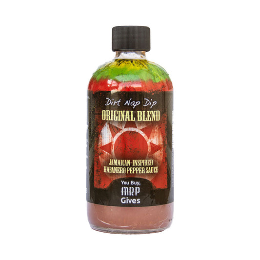 Dirt Nap Dip Original Blend Hot Sauce | 8 oz | Mystic Rhoads Productions
