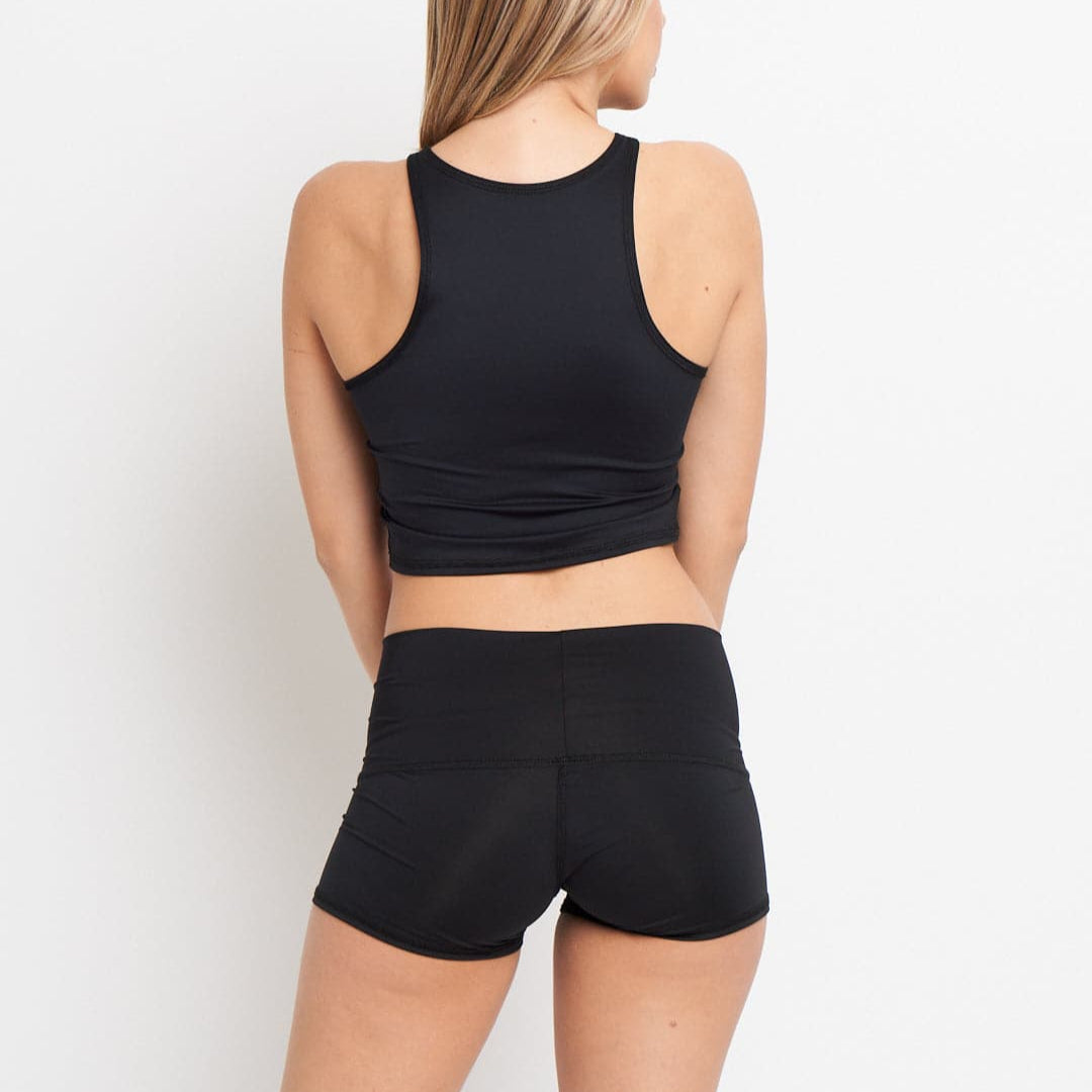 Solid Black Sun Short