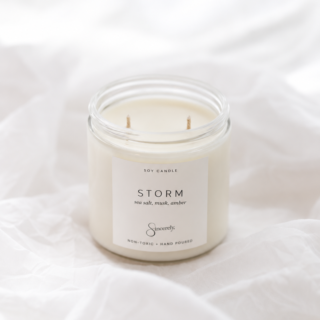 Storm Candle - Sea Salt & Musk