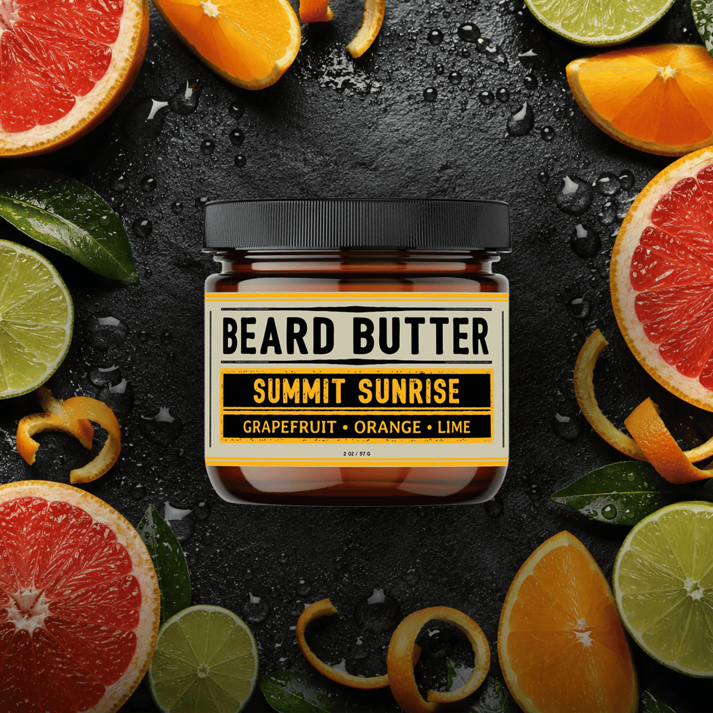 Summit Sunrise Beard Butter - Grapefruit, Orange, Lime