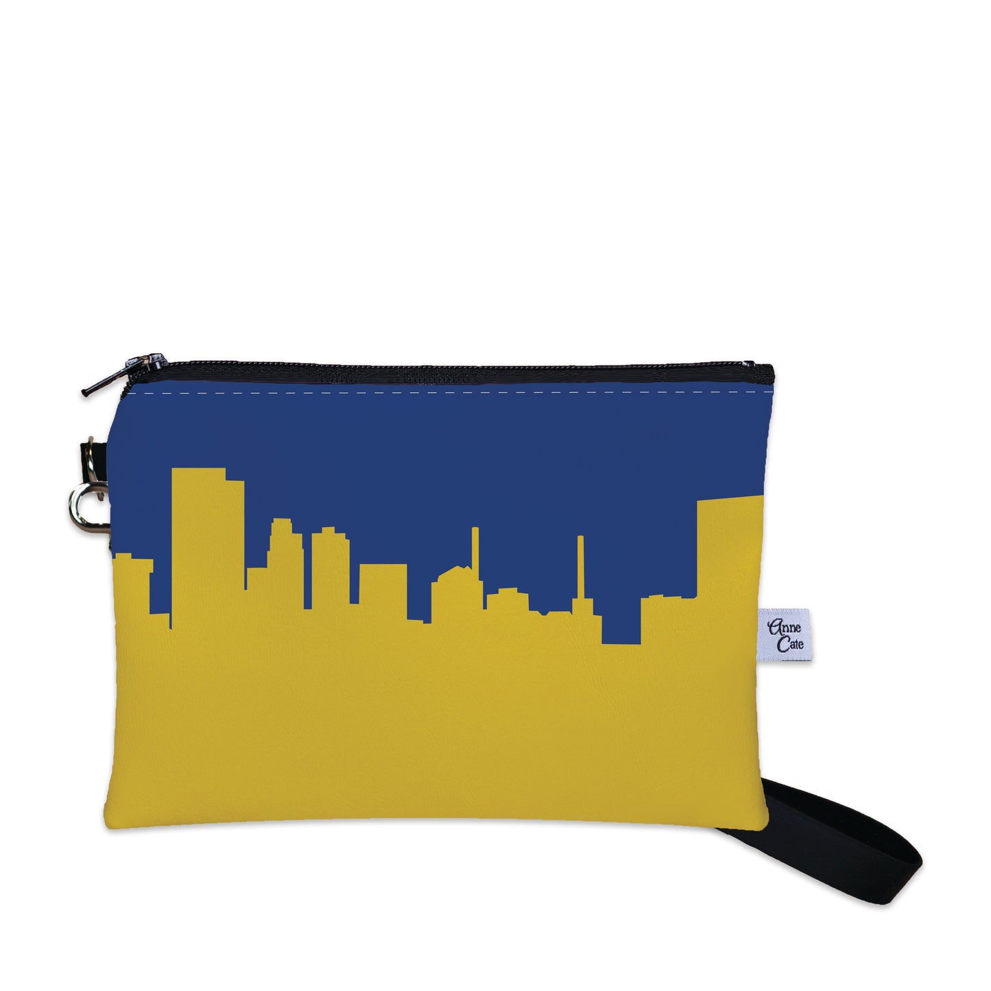 Collegiate Football Stadium Skyline Game Day Wristlet