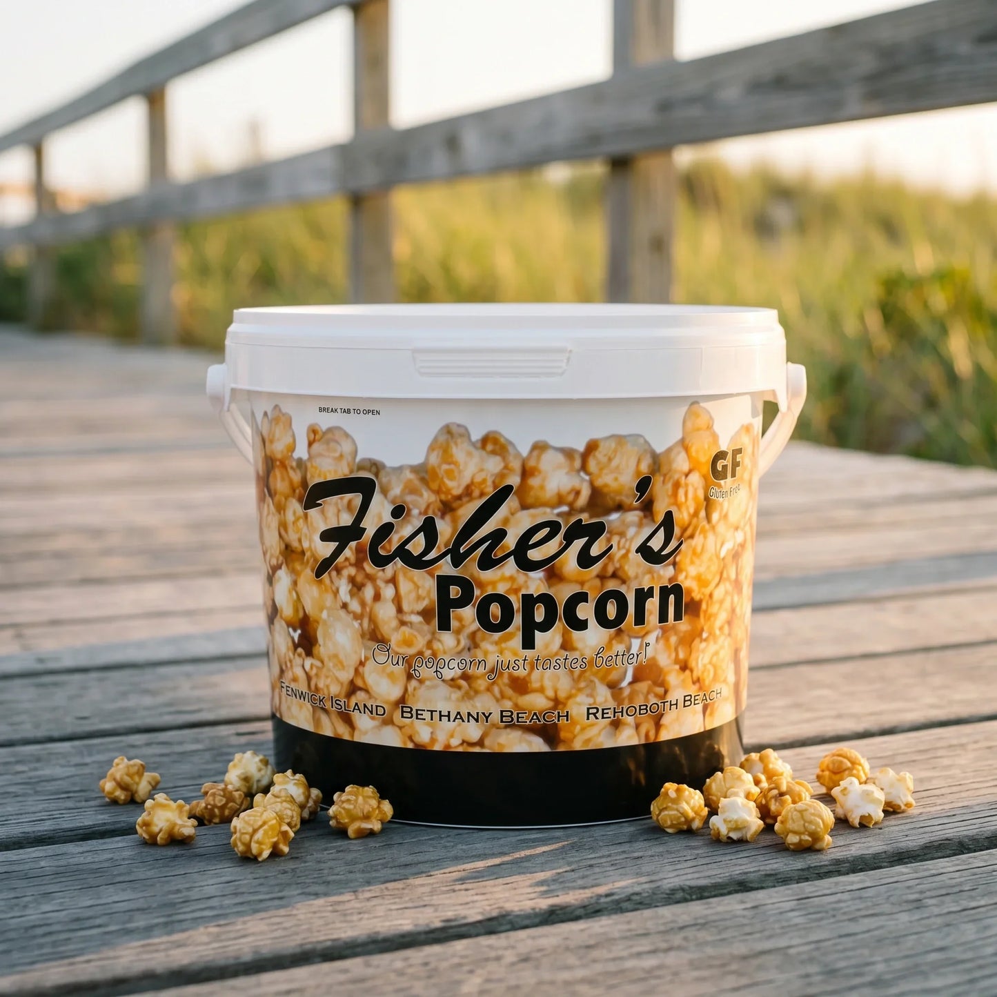 Fisher’s Popcorn Tubs