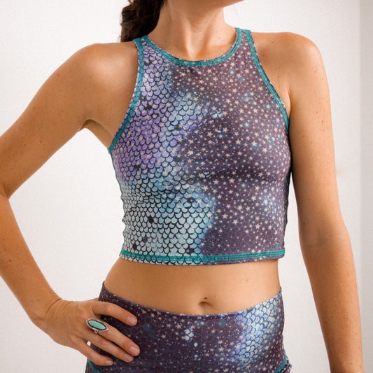Mermaid Fairy Queen Teal Mermaid Tank