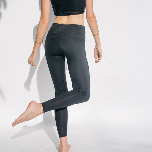 Solid Black Hot Pant