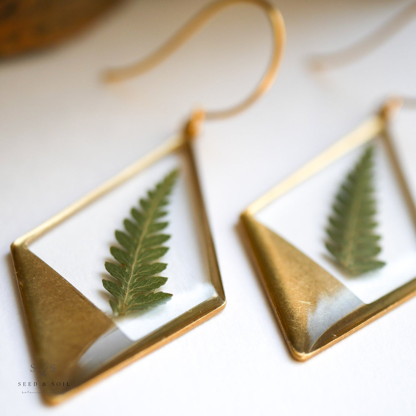 Hanging Terrarium Earrings