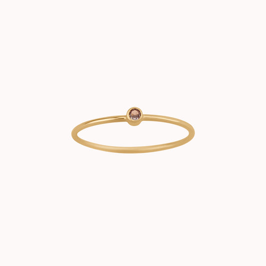Tiny June Birthstone Ring ∙ Alexandrite