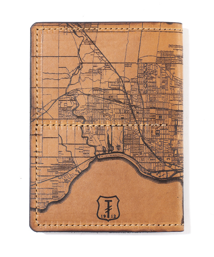 Toronto Map Passport Wallet