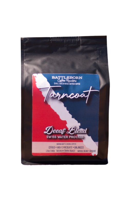 Turncoat - Mexico - Mountain Water Process Decaf - 99.9% Caffeine Free