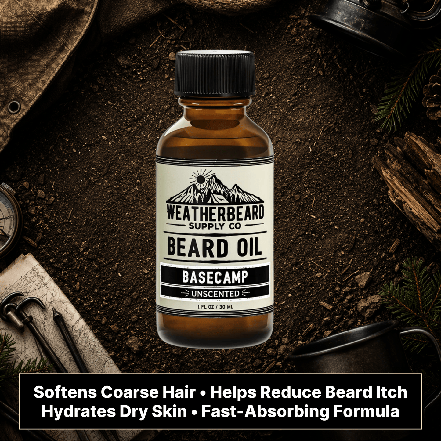 Basecamp Beard Oil - Unscented