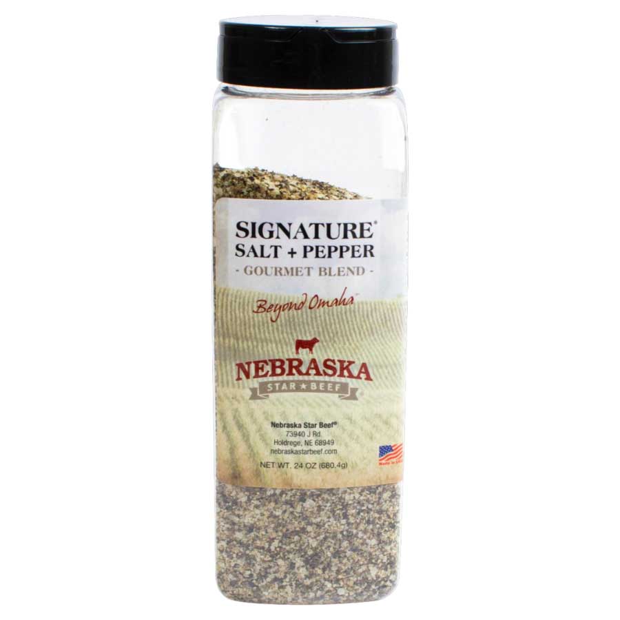 Salt + Pepper Blend | 24 oz | Nebraska Star Beef