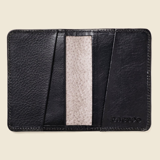Compact Bifold with RFID protection - Black