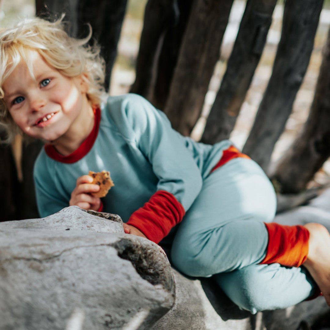 Kids Essential Merino Crew Top