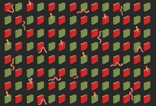 Book Worm: Wrapping Paper