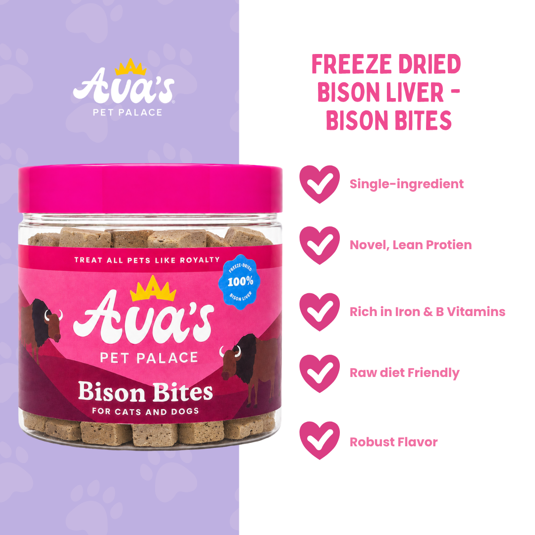 Freeze Dried Bison Liver - Bison Bites
