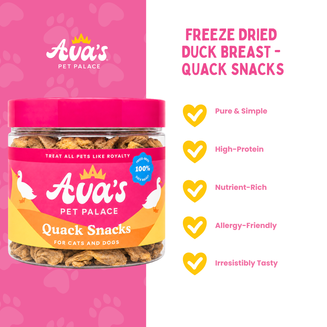 Freeze Dried Duck Breast - Quack Snacks