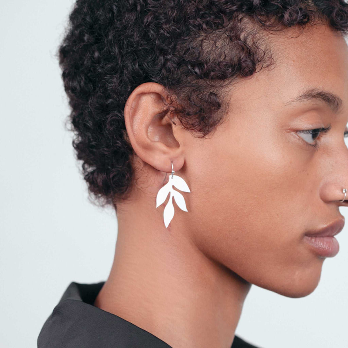 Wisteria Cascading Leaf Earrings