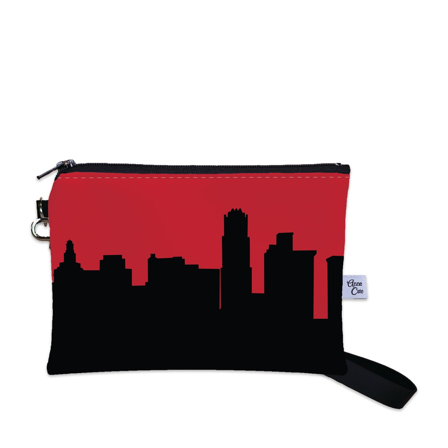 Collegiate Football Stadium Skyline Game Day Wristlet