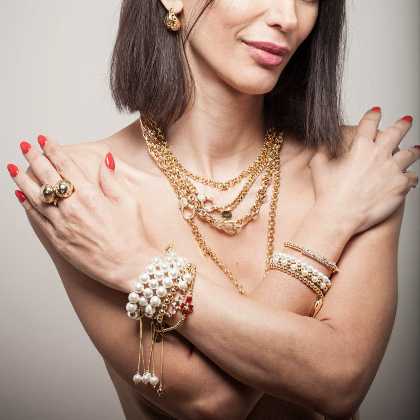 Zoe Snake Gold Ring