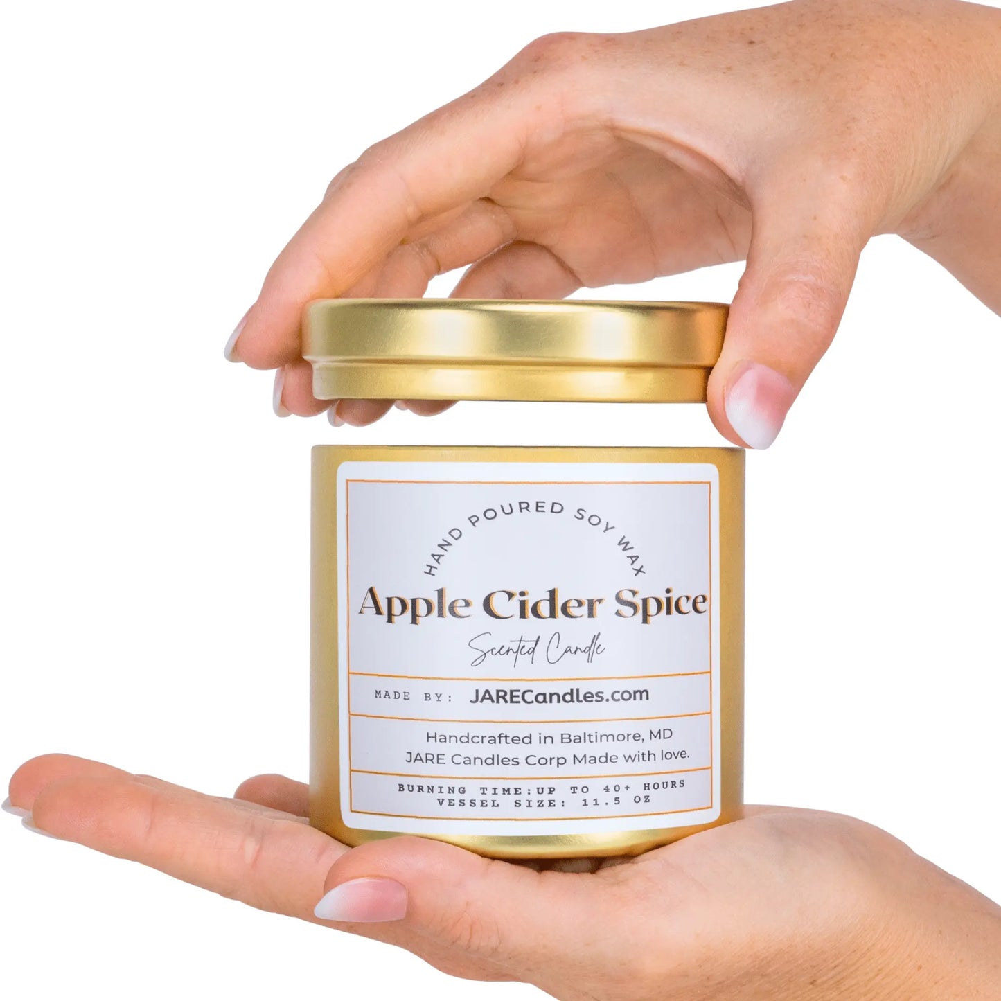 Apple Cider Spice - Spiced Apple & Cinnamon Soy Wax Candle