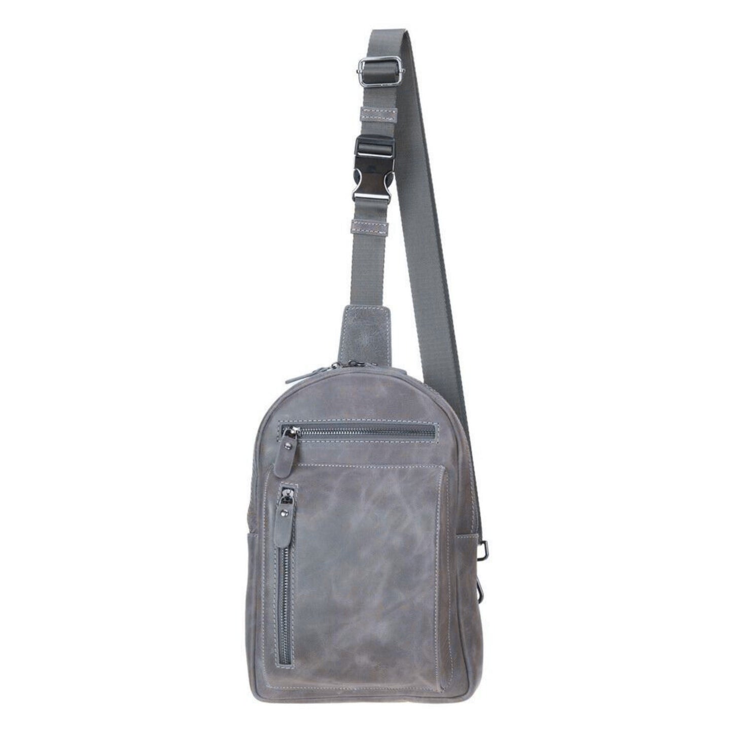 Athens Unisex Leather Cross Bag