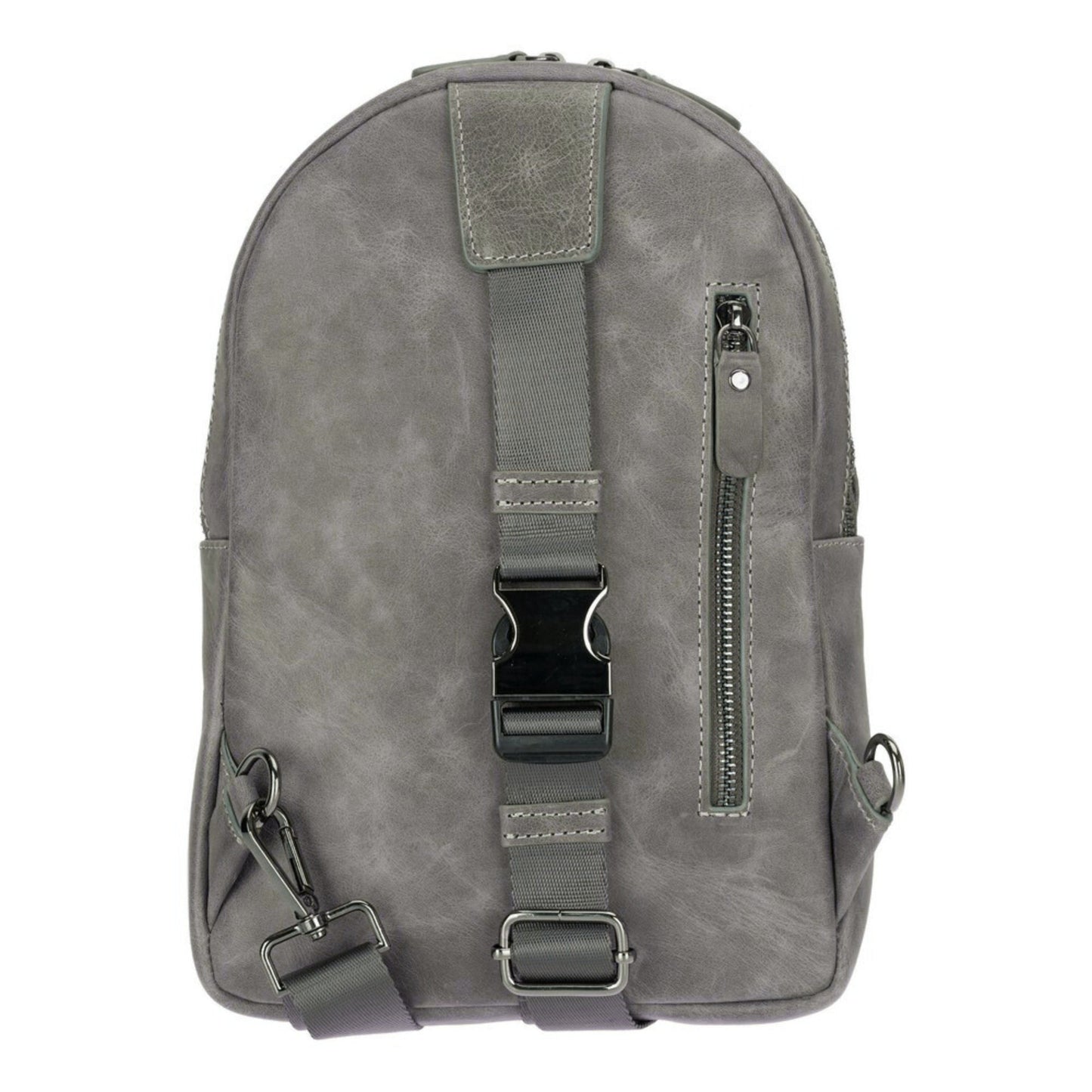 Athens Unisex Leather Cross Bag