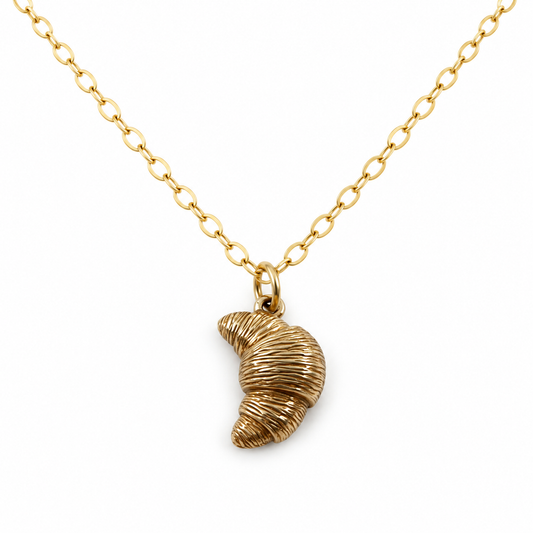 Croissant Charm Necklace
