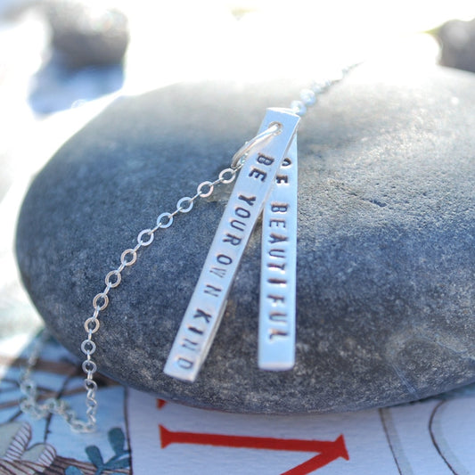 Be Your Own Kind of Beautiful - Quote Necklace