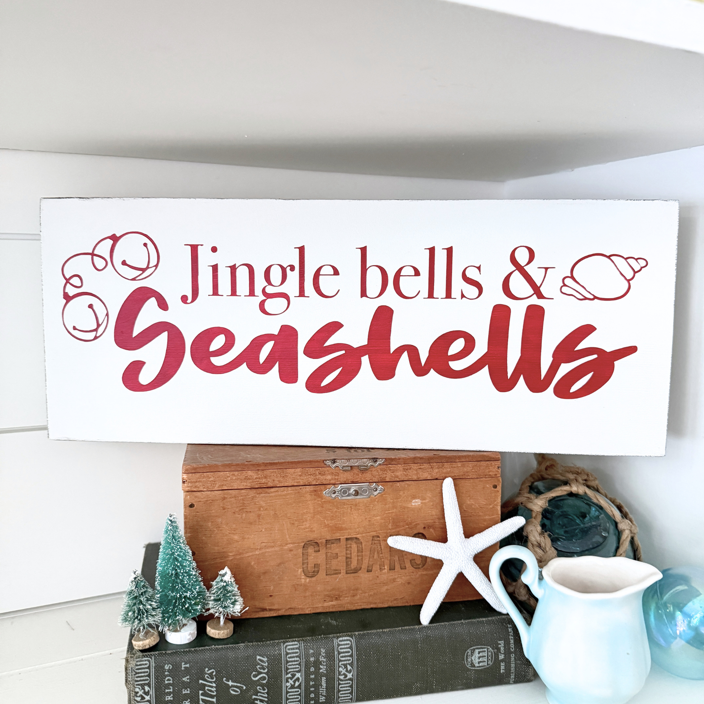 Jingle Bells & Sea Shells Sign