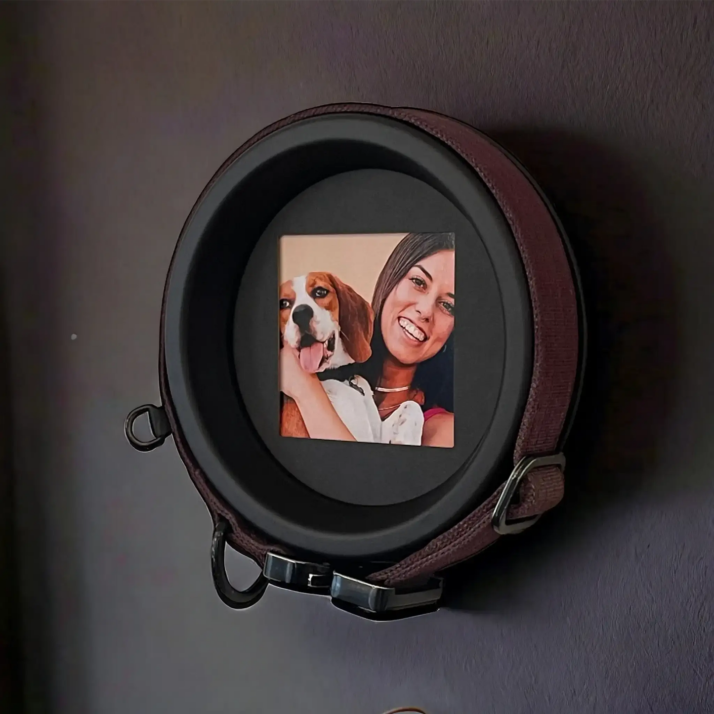 Medium Dog Collar Frame | "The Beagle" Resin