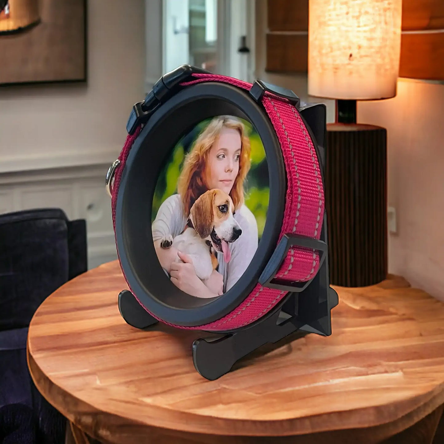 Medium Dog Collar Frame and Stand Bundle | "The Beagle" Resin