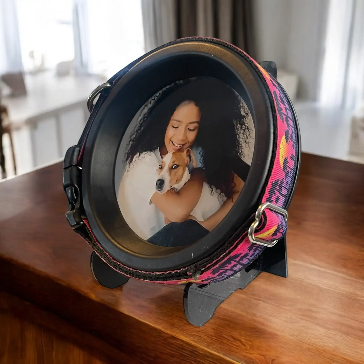 Medium Dog Collar Frame | "The Beagle" Resin