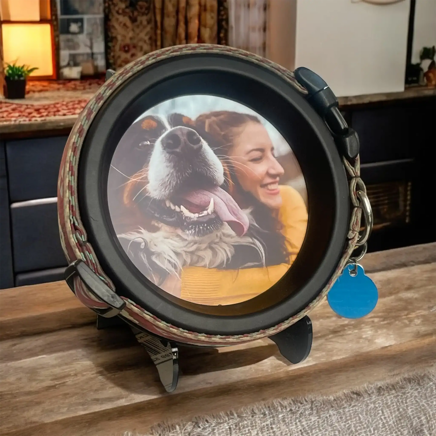 Medium Dog Collar Frame and Stand Bundle | "The Beagle" Resin