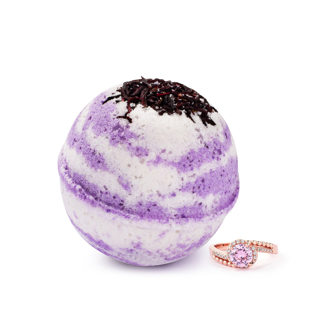 Berry Hibiscus 10oz Mystery Jewelry Bath Bomb