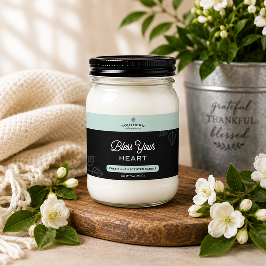 Canning Jar Candle: Southern Sayings Collection