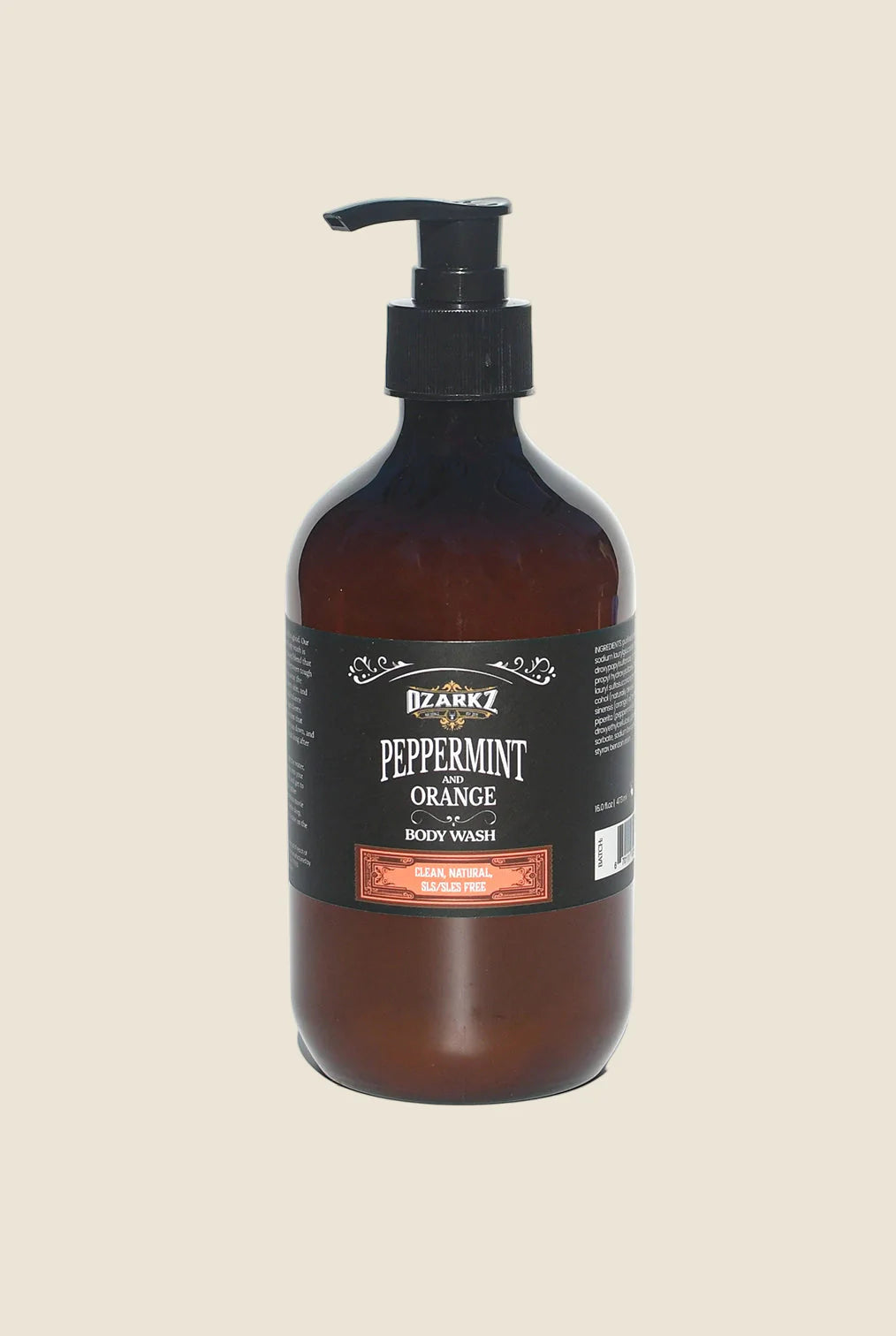 Peppermint & Orange Body Wash