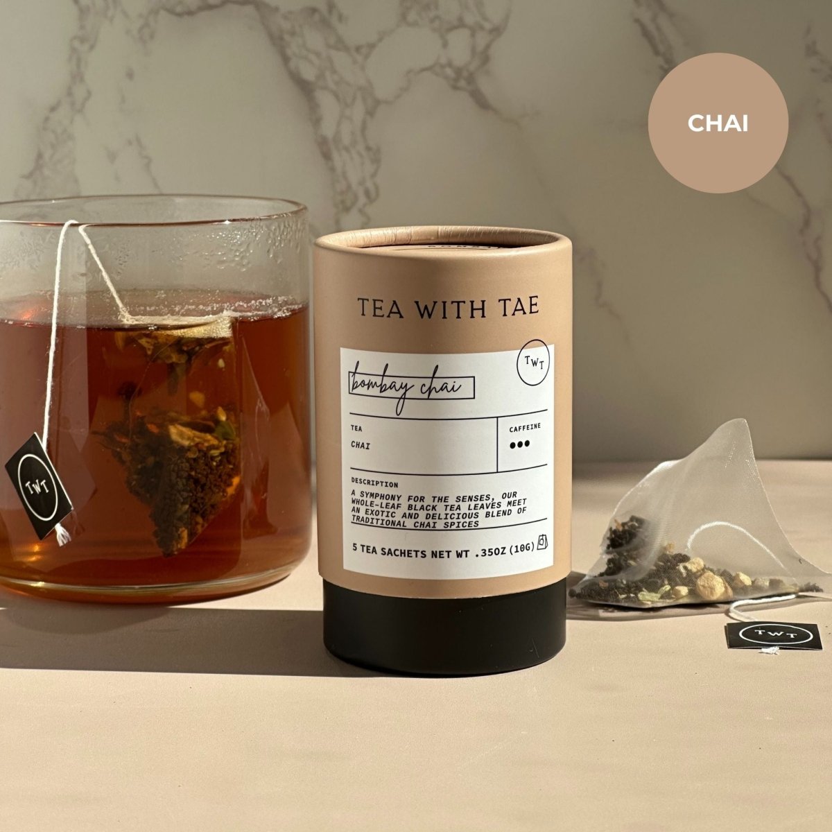 Bombay Chai Mini Tea Tube (5 tea bags)