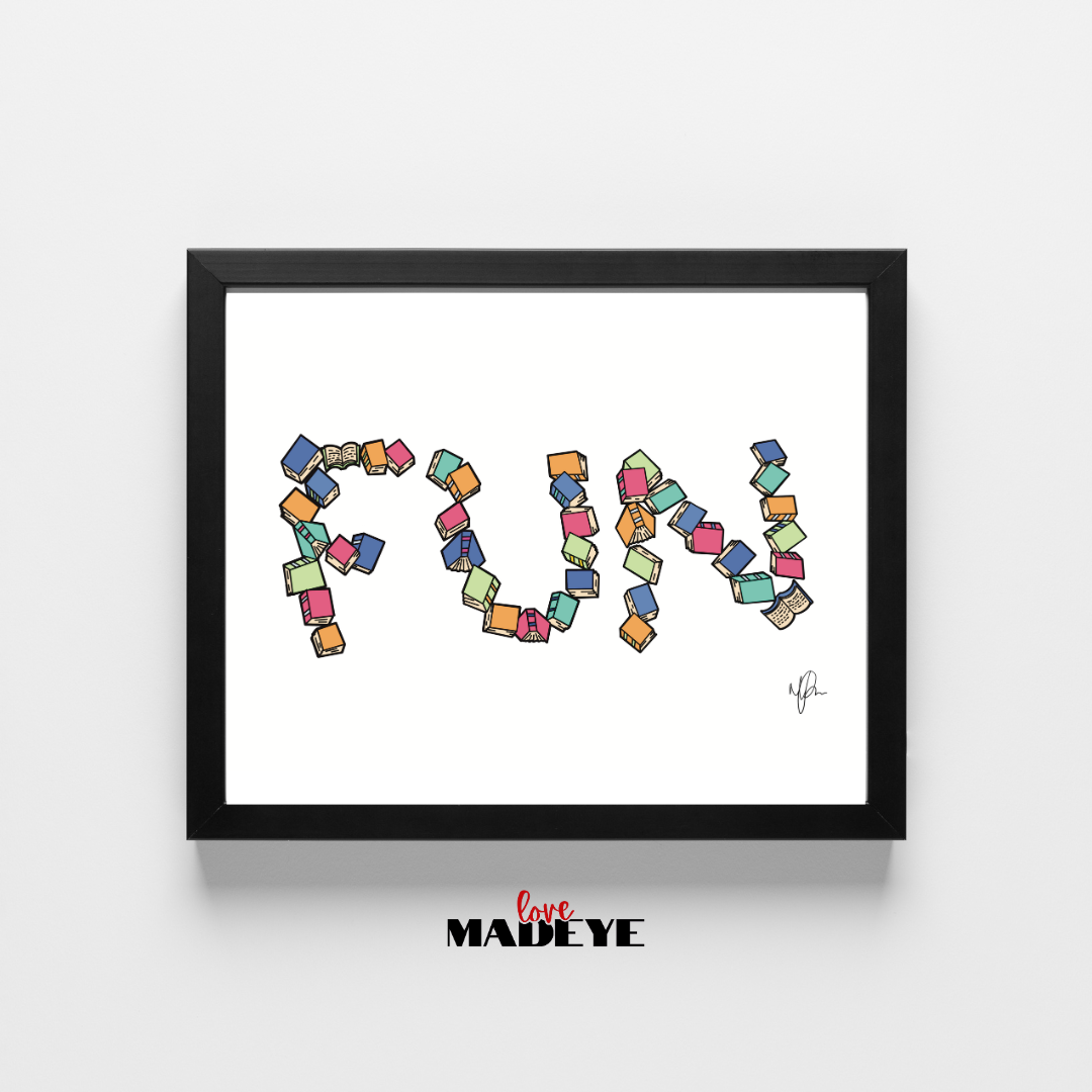 Books Are Fun! Print