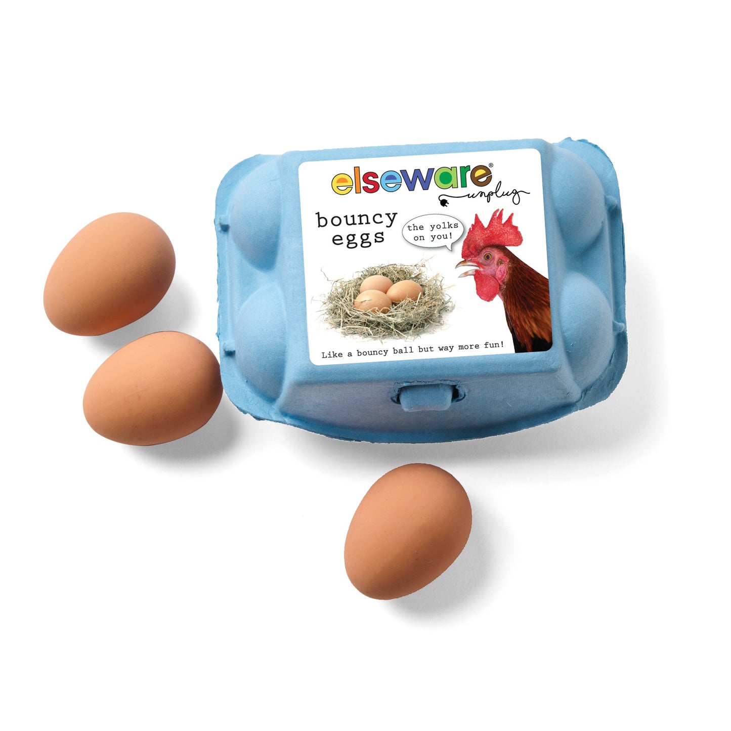 Bouncy Eggs - Sensory Kid Toy - Easter Prank