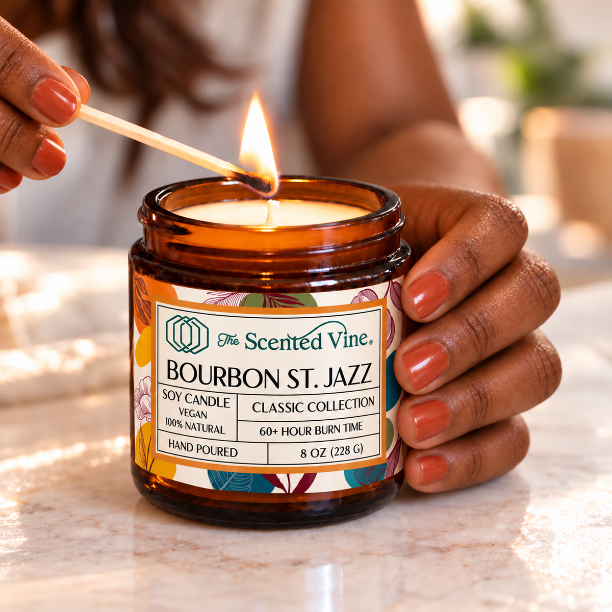 Bourbon St. Jazz Soy Candle