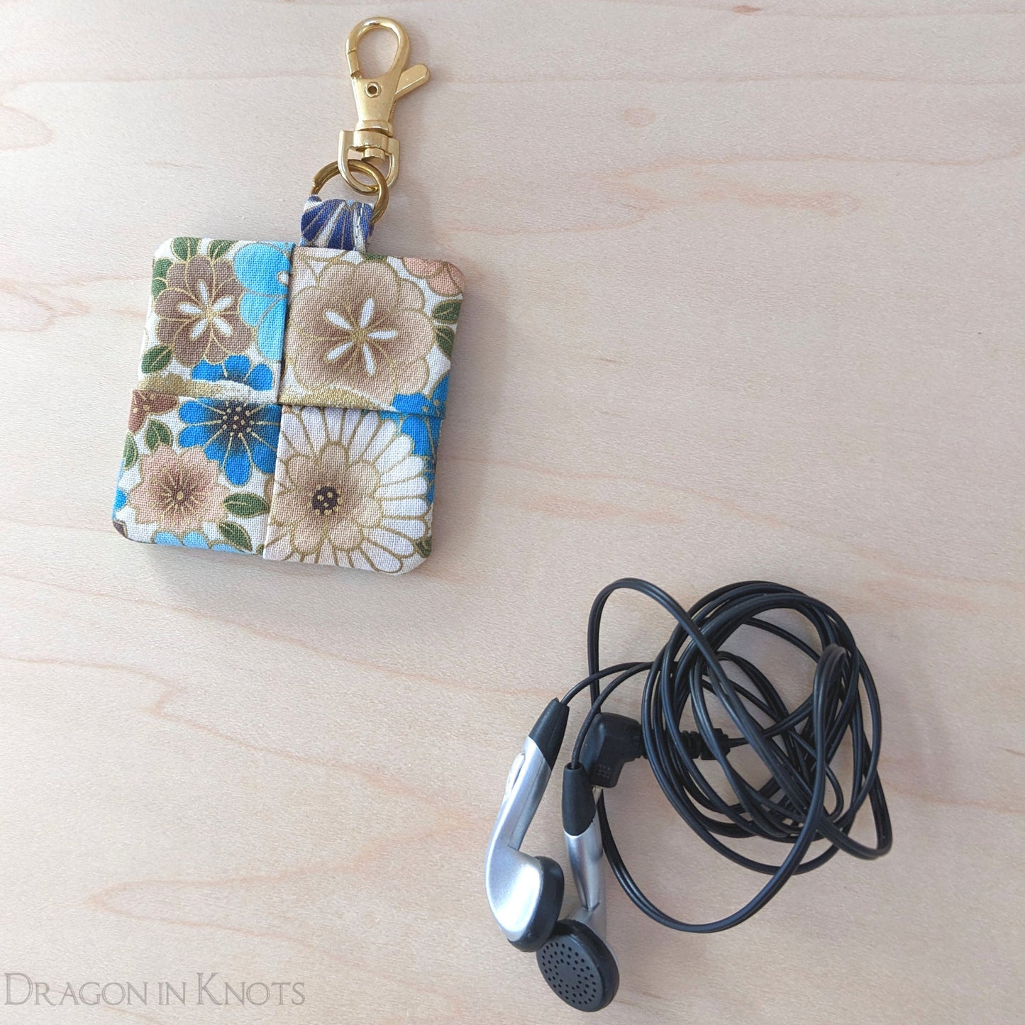 Floral Keychain Pouch