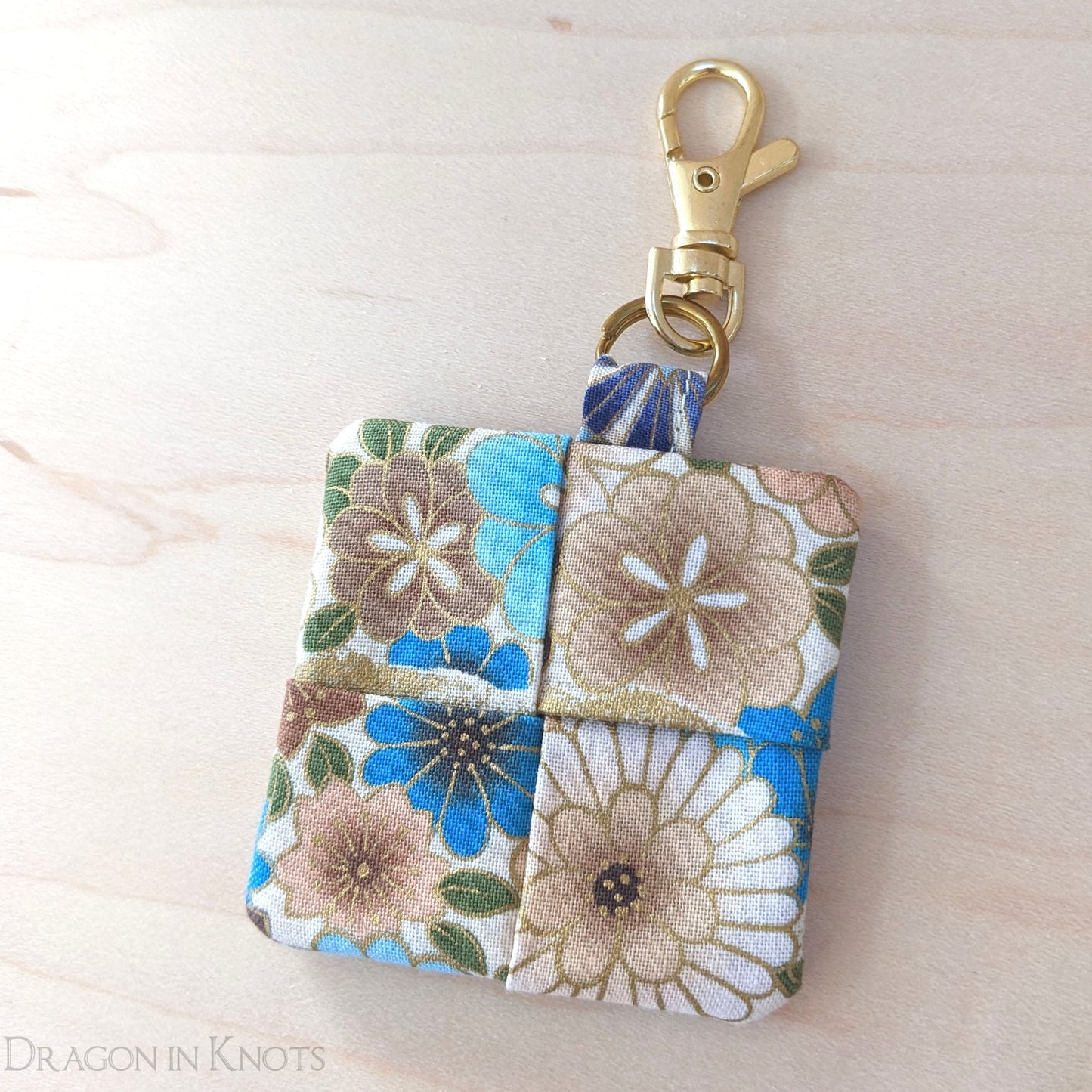 Floral Keychain Pouch