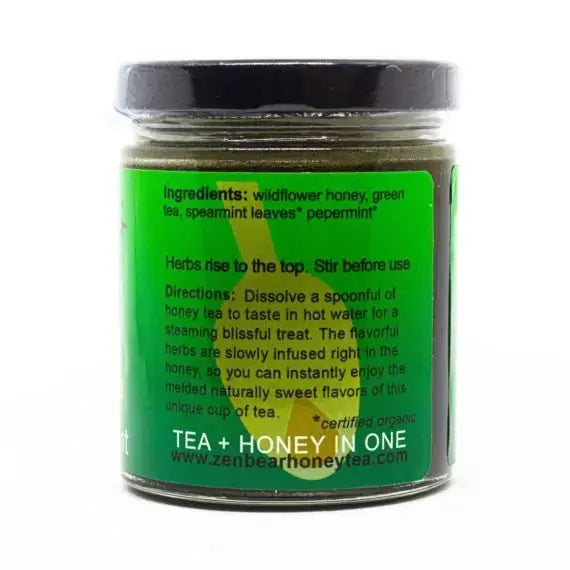 Enlighten Mint Honey Tea – Organic Mint Blend for Focus & Freshness (10 oz)