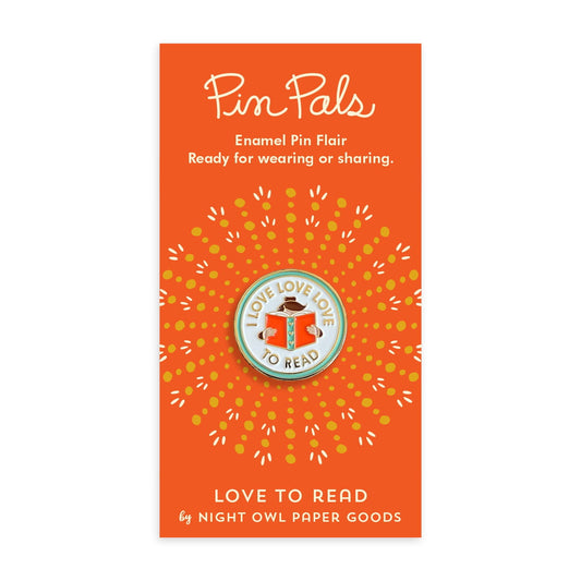 Love to Read Enamel Pin