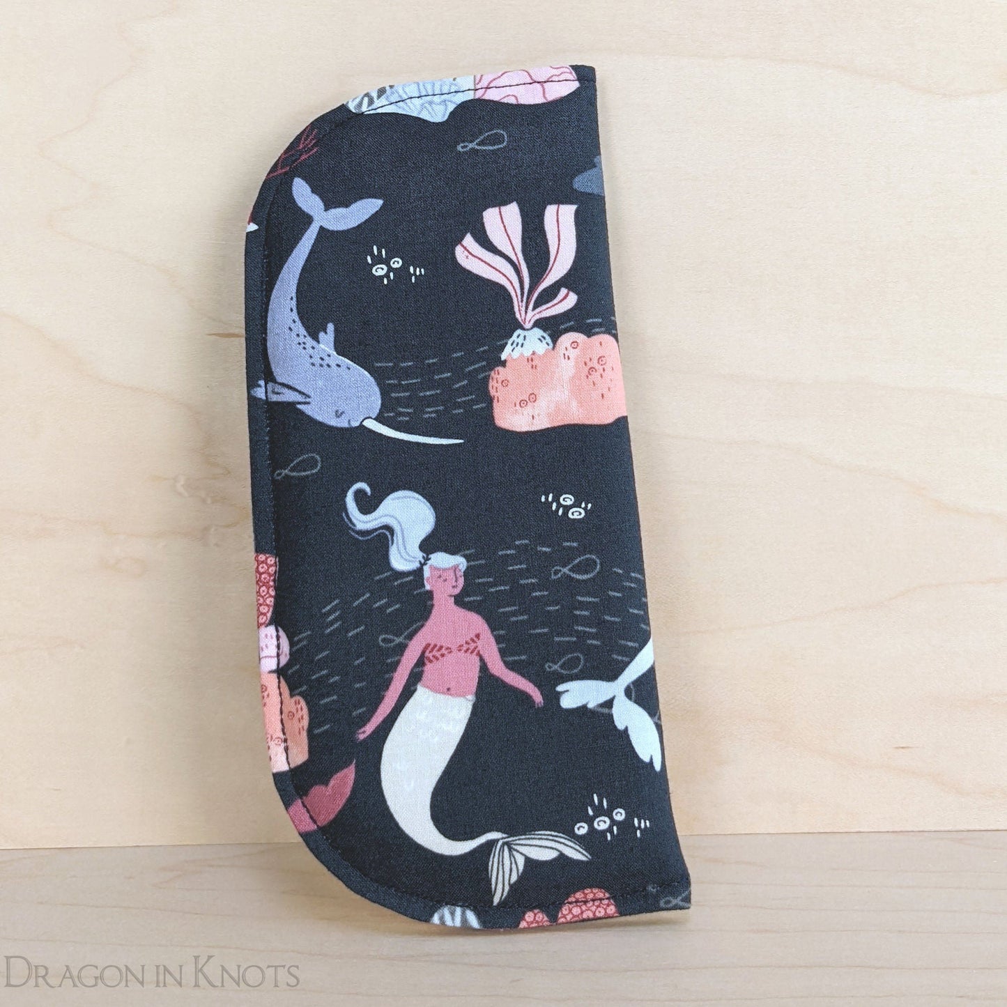 Ocean Animals Soft Eyeglass Case - S M
