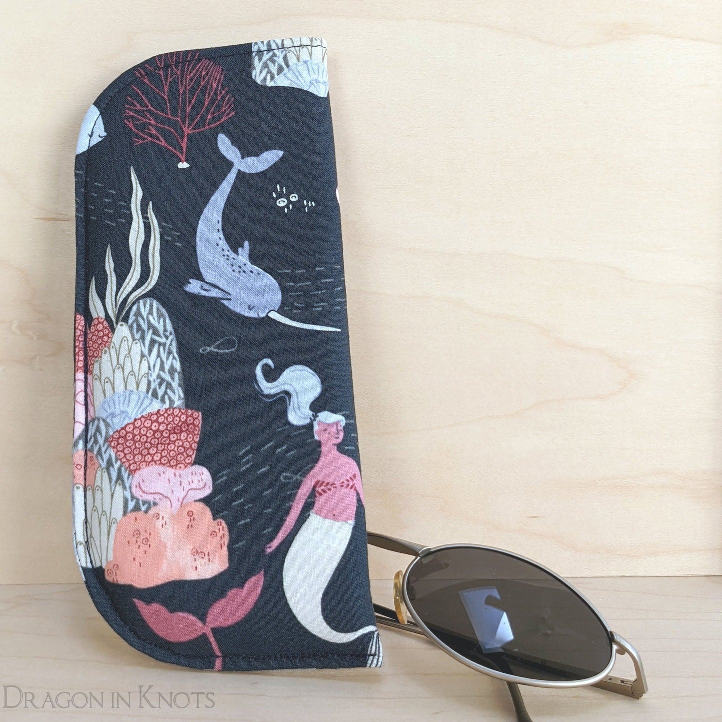 Ocean Animals Soft Eyeglass Case - S M