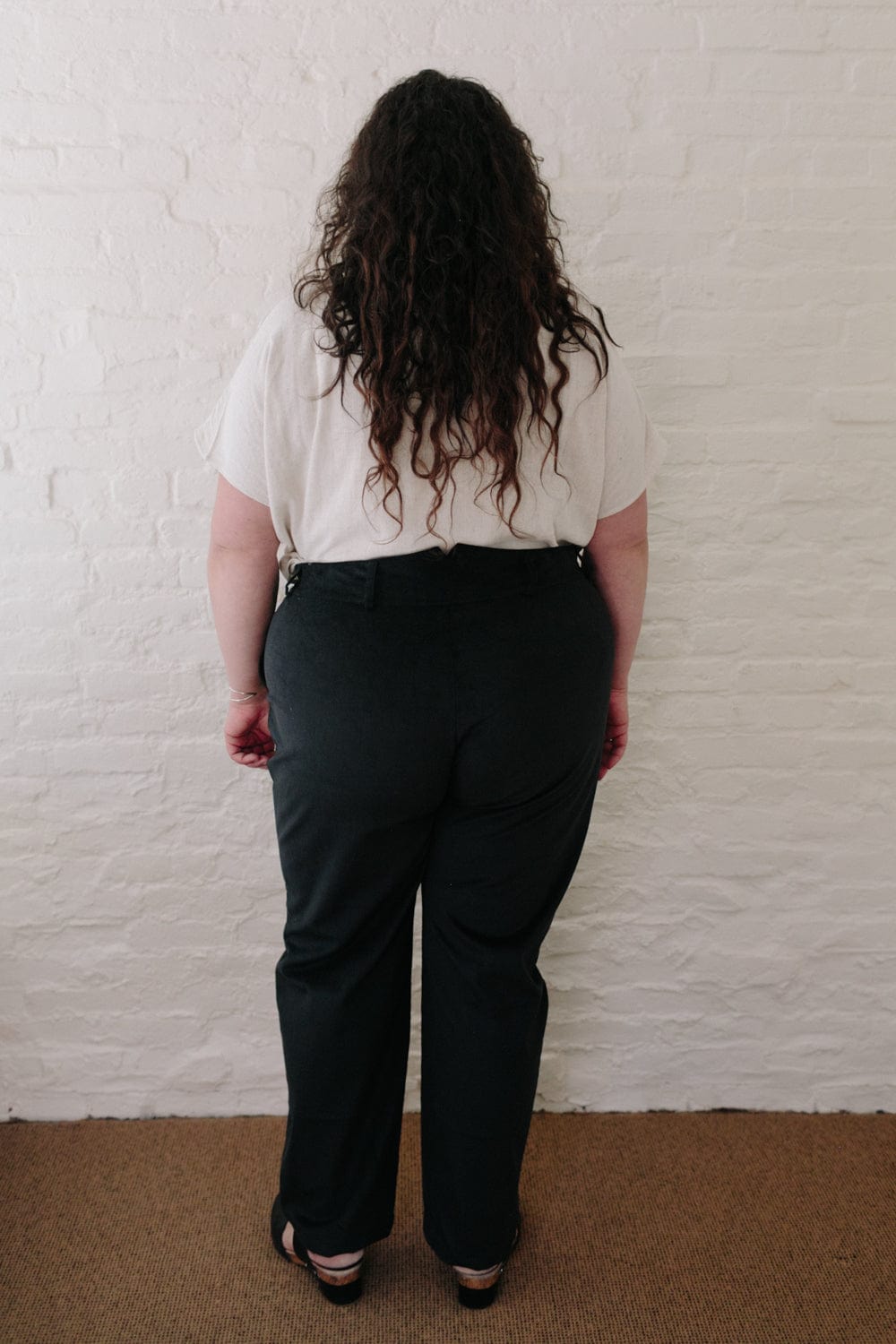 Dolman Top in Oat Irish Linen