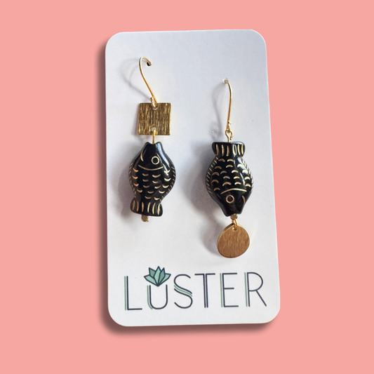 Fish Asymmetrical Dangles