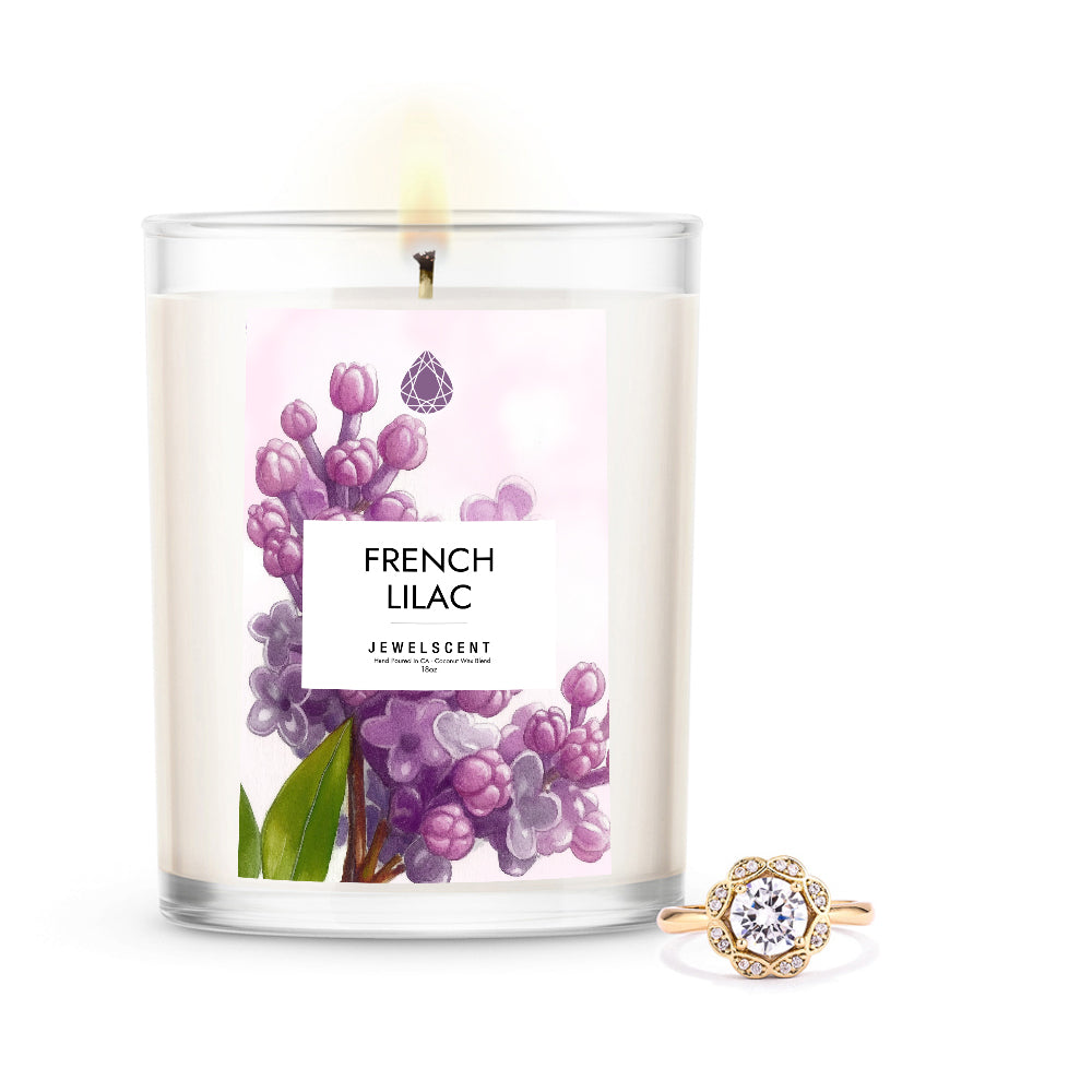 French Lilac 18oz Mystery Jewelry Candle